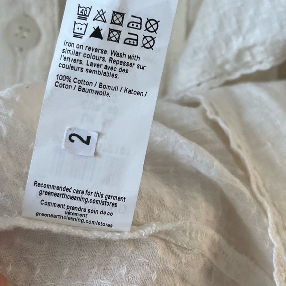 River Island Ruffled Eyelet Mini Dress (Size 10) - Picture 9 of 13